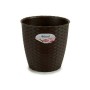 Pot Stefanplast Chocolat Plastique 19 x 17,5 x 19 cm (12 Unités)