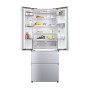 Combined Refrigerator Haier HFR5719EWMG 190 Silver