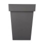 Pot auto-arrosant Ibergarden Gris Plastique 37 x 51 x 37 cm (6 Unités)