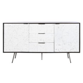 Buffet DKD Home Decor Blanc Brun foncé Bois de manguier 150 x 43 x 80 cm