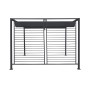 Pergola DKD Home Decor Gris 300 x 300 x 230 cm Acier