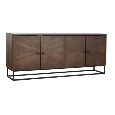 Buffet DKD Home Decor Brun foncé Bois 177 x 38 x 75 cm