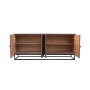Buffet DKD Home Decor Brun foncé Bois 177 x 38 x 75 cm