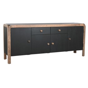 Buffet DKD Home Decor Noir Naturel Bois 177 x 38 x 75 cm