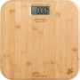 Digital Bathroom Scales Little Balance Automática Kinetic Bamboo