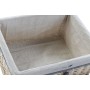 Set de basket DKD Home Decor Spirales méditerranéen 48 x 38 x 13 cm