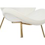 Chair DKD Home Decor White Golden 63 x 57 x 73 cm