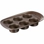 Muffin Tray Pyrex Brown