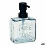 Distributeur de Savon Berilo Pure Soap Noir Verre Plastique 250 ml 9 x 15 x 5 cm (12 Unités)