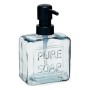 Distributeur de Savon Berilo Pure Soap Noir Verre Plastique 250 ml 9 x 15 x 5 cm (12 Unités)