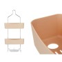 Bathroom Shelves Berilo Beige Metal Plastic 28 x 60 x 14 cm (6 Units)
