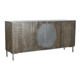 Buffet DKD Home Decor Brun foncé Gris foncé Métal Bois de manguier 180 x 40 x 80 cm