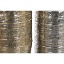 Vase DKD Home Decor Golden Silver Aluminium Modern 31 x 31 x 106 cm