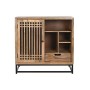 Sideboard DKD Home Decor Brown Black Crystal Mango wood 90 x 40 x 90 cm