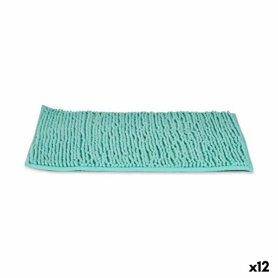 Tapis de bain Berilo Turquoise 59 x 40 x 2,5 cm 11 x 11 x 47 cm (12 Unités)