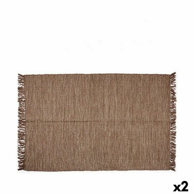 Carpet Gift Decor Brown 180 x 120 cm (2 Units)