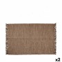 Carpet Gift Decor Brown 180 x 120 cm (2 Units)