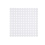 Non-slip Shower Mat Berilo White PVC 68 x 36 x 1 cm (6 Units)