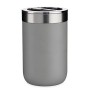 Toothbrush Holder Berilo Grey Silver Plastic 7,7 x 11,2 x 7,7 cm (6 Units)