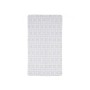 Tapis de Douche Antidérapant Berilo Transparent PVC 6 x 38 x 6 cm 67,7 x 38,5 x 0,7 cm 38,6 x 45 x 6 cm Carreaux (6 Unités)