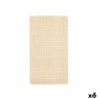 Tapis de Douche Antidérapant Berilo Beige PVC 67,7 x 38,5 x 0,7 cm Carreaux (6 Unités)