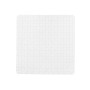 Tapis de Douche Antidérapant Berilo Blanc PVC 6 x 50 x 6 cm 50,3 x 50,3 x 0,7 cm Carreaux (6 Unités)