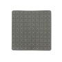 Tapis de Douche Antidérapant Berilo Gris PVC 6 x 50 x 6 cm 50,3 x 50,3 x 0,7 cm Carreaux (6 Unités)