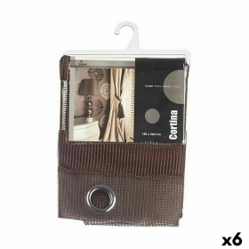Rideau Gift Decor Marron 140 x 260 cm Grille (6 Unités)