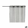 Curtain Gift Decor Grey 140 x 260 cm 34 x 3,5 x 26 cm 140 x 0,1 x 240 cm (6 Units)