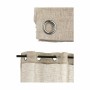 Curtain Gift Decor Beige 140 x 0,1 x 260 cm 34 x 3,5 x 26 cm (6 Units)