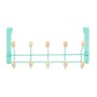 Porte-manteaux pour portes Berilo Vert Bois Métal 35 x 17 x 15 cm (6 Unités)
