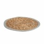 Table Mat Gift Decor Grey Natural Natural Fibre 35 x 1 x 35 cm (48 Units)