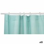 Rideau de Douche Berilo Vert Polyéthylène EVA 180 x 180 cm (12 Unités)