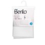 Shower Curtain Berilo White Polyester 180 x 180 cm 30 x 5 x 19 cm Points (12 Units)