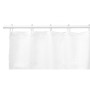 Shower Curtain Berilo White Polyester 180 x 180 cm 30 x 5 x 19 cm Points (12 Units)