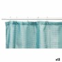 Rideau de Douche Berilo Vert turquoise Polyester 180 x 180 cm 30 x 5 x 19 cm Points (12 Unités)