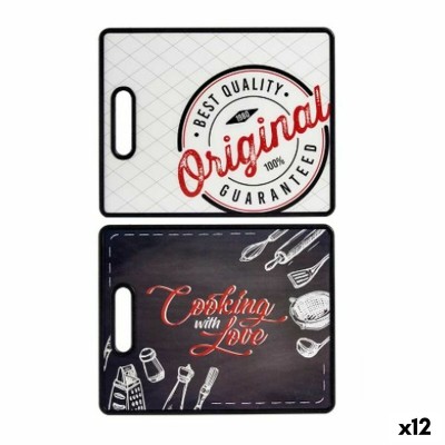 Planche à découper Kinvara Imprimé Cuisine 30,5 x 1 x 38 cm (12 Unités)