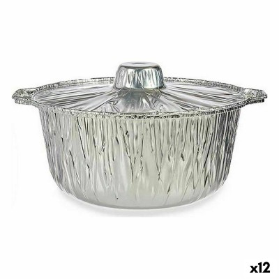 Casseroles Kinvara Argent Jetable Avec couvercle Casserole