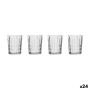 Set of Shot Glasses La Mediterránea Phasai rio Transparent Glass 63 ml 4 Pieces (24 Units)