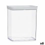 Bocal Gondol Transparent Silicone polystyrène ABS 3,3 L 10,5 x 23,7 x 21 cm (6 Unités)