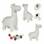 Paint Your Own Money Box Pincello Ceramic Giraffe 6,8 x 16,2 x 13,2 cm 13,5 x 17 x 6,8 cm 12 x 16 x 5,5 cm (12 Units)