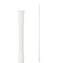 Extendable bar Berilo White Aluminium 200 x 2,2 x 2,2 cm For shower (18 Units)
