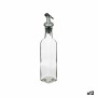Huilier Vivalto Transparent verre Silicone Acier polypropylène Plastique 250 ml 5 x 24,5 x 5 cm (12 Unités)