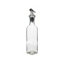 Cruet Vivalto Transparent Glass Silicone Steel polypropylene Plastic 250 ml 5 x 24,5 x 5 cm (12 Units)