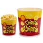 Snack Bowl Leknes polypropylene Printed Fried Potatoes (chips) 5 L 21,5 x 20 x 21,5 cm (36 Units)