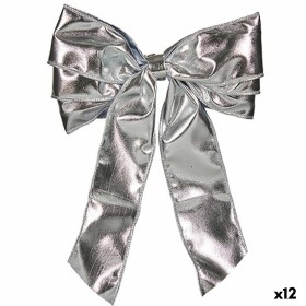 Loops Krist+ Silver 30 x 4 x 20 cm 21 x 45 x 4 cm Christmas bauble (12 Units)