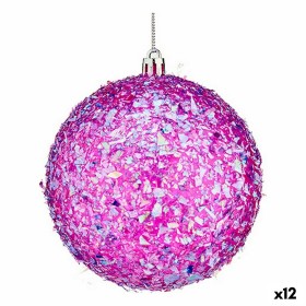 Lot de boules de Noël Krist+ Violet (12 Unités)