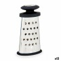Grater Kinvara Black Silver Stainless steel TPR 9 x 15,5 x 4,2 cm 8,2 x 15,5 x 4,2 cm (12 Units)