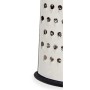 Grater Kinvara Black Silver Stainless steel TPR 9 x 15,5 x 4,2 cm 8,2 x 15,5 x 4,2 cm (12 Units)