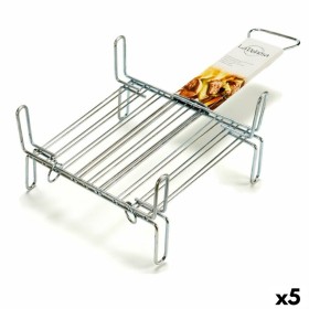 Grill La Dehesa Acier zingué 25 x 25 cm 26,3 x 16,5 x 52 cm Double (5 Unités)